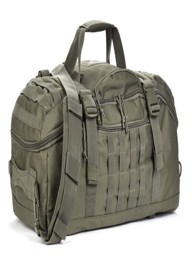 Miramrax Gym Bag Duffle Bags Backpack - Travel Weekender Bag for Men Women Workout Bag for Military,Sports,Overnight,Basketball,Tactical,Football,Waterproof & Tear Resistant (Green, 45l) - Image 1